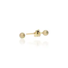 Gold earrings for ladies AU68587 - 14 karátos arany női beszúrós fülbevaló fülbevaló