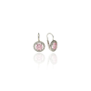 Gold earrings for ladies AU74952 - 14 karátos arany női fülbevaló hagyományos zárral