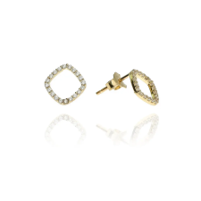 Gold earrings for ladies AU81885 - 14 karátos arany női beszúrós fülbevaló pár fülbevaló