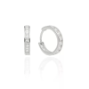 Gold earrings for ladies AU85231 - 14 karátos arany gyerek fülbevaló ∅12 mm
