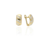 Gold earrings for ladies AU86354 - 14 karátos arany női fülbevaló Francia patentzárral