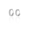 Gold earrings for ladies AU87392 - 14 K fehér arany fülbevaló