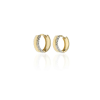 Gold earrings for ladies AU87497 - 14 K sárga arany fülbevaló