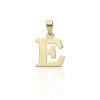 Gold letter pendants 14 K arany E Betű medál - AU-XS2-E-60