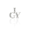 Gold letter pendants 14 K arany GY Betű medál - AU-XF1-GY-100