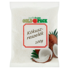 Gold Pack kókuszreszelék 100 g reform élelmiszer