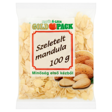 Gold Pack Szeletelt mandula 100g alapvető élelmiszer