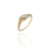 Gold rings AU40781 - 14 karátos női arany gyűrű Méret: 51