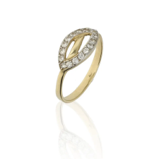 Gold rings AU47395 - 14 karátos női arany gyűrű Méret: 52 gyűrű