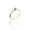 Gold rings AU48453 - 14 karátos női arany eljegyzési gyűrű Méret: 55