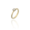 Gold rings AU72423 - 14 karátos női arany eljegyzési gyűrű Méret: 51