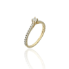 Gold rings AU74675 - 14 karátos női arany gyűrű Méret: 50