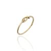 Gold rings AU74883 - 14 karátos női arany gyűrű Méret: 54