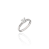 Gold rings AU76392 - 14 karátos női arany eljegyzési gyűrű Méret: 51