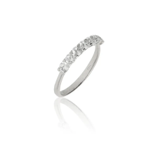 Gold rings AU79533 - 14 karátos női arany eljegyzési gyűrű Méret: 50 gyűrű