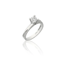 Gold rings AU79544 - 14 karátos női arany eljegyzési gyűrű Méret: 52 gyűrű