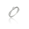 Gold rings AU80751 - 14 karátos női arany eljegyzési gyűrű Méret: 50