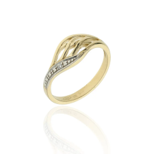 Gold rings AU83077 - 14 karátos női arany gyűrű Méret: 54 gyűrű