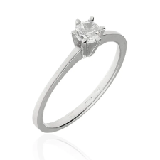 Gold rings AU84973 - 14 karátos női arany eljegyzési gyűrű Méret: 52 gyűrű