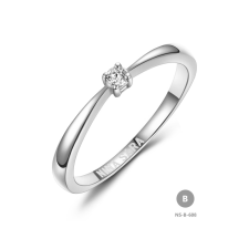 Gold rings NS-608-14K-B - Nina Sara női arany eljegyzési gyűrű gyűrű