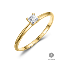 Gold rings NS-614-14K-A - Nina Sara női arany eljegyzési gyűrű gyűrű