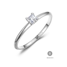 Gold rings NS-614-18K-B - Nina Sara női arany eljegyzési gyűrű gyűrű