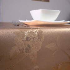 Gold-Viaszosvászon asztalterítő - Prémium minőség! - Rose Gold színű party kellék