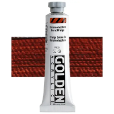  Golden Acrylics Heavy Body akrilfesték, 59 ml - 1006, benzimidazolone burnt orange akrilfesték