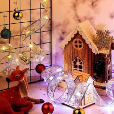 Golden Flippy Christmas LED szalag, hossza 10 m, 100 LED, hideg fehér karácsonyfa izzósor