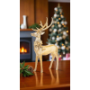  Golden Majesty – Christmas Reindeer Statue II.