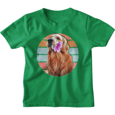  Golden Retriever - Gyerek Póló