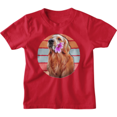  Golden Retriever - Gyerek Póló