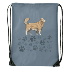  Golden retriver - Sport táska szürke tornazsák