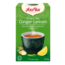 Golden Temple BIO Zöld tea gyömbérrel, citrommal Yogi Green Tea Ginger Lemon reform élelmiszer