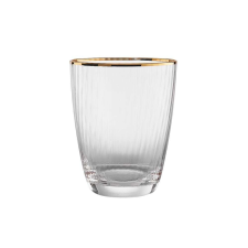 GOLDEN TWENTIES GOLDEN TWENTIES vizes pohár arany szegéllyel 300 ml üdítős pohár