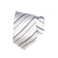 Goldenland nyakkendő - Ezüst-lila csíkos nyakkendő