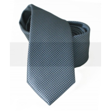  Goldenland slim nyakkendő - Grafit aprópöttyös nyakkendő