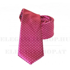  Goldenland slim nyakkendő - Pink aprópöttyös