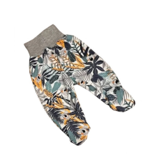 Gólyahír Pamut Pocaknadrág - Kék/Menta Koala 74 babanadrág