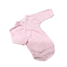 Gólyahír Réklis Hosszú Ujjú Body - Rózsaszín - 68 kombidressz, body