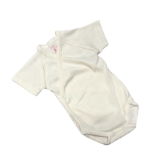 Gólyahír Réklis Rövid Ujjú Body - Krém - 50 kombidressz, body