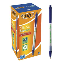  Golyóstoll, 0,32 mm, nyomógombos, BIC "Clic Stic ecolutions", kék toll
