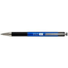 Golyóstoll 0,7mm, metál kék test, Zebra F-301A, írásszín kék toll