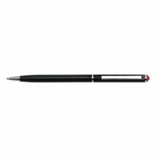 Golyóstoll ART CRYSTELLA fehér slim topáz sárga SWAROVSKI® kristállyal 0,7mm kék toll