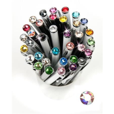 Golyóstoll, Crystals from SWAROVSKI®, fehér, 14cm"Elegante", opál kristállyal toll