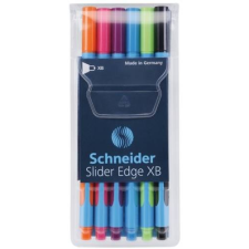  Golyóstoll készlet, 0,7 mm, kupakos, SCHNEIDER "Slider Edge XB", vegyes színek toll