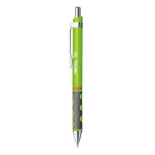 Golyóstoll neonzöld test, Rotring Tikky III, írásszín kék toll