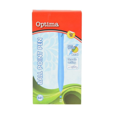 Golyóstoll OPTIMA nyomógombos 521 v.kék toll