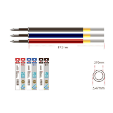  Golyóstollbetét kék 0,7mm tollbetét