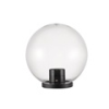  Gömb alakú kerti lámpa bura - átlátszó (200 mm) E27
